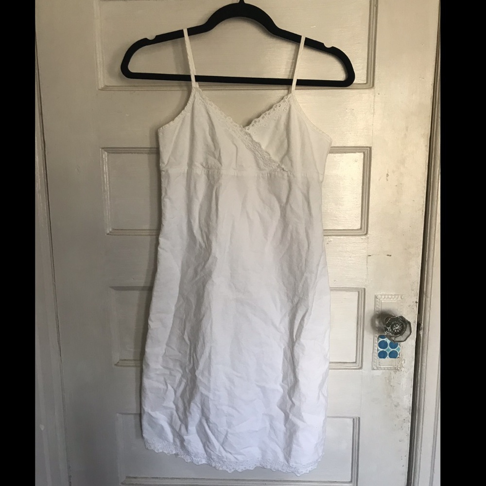 White summer dress